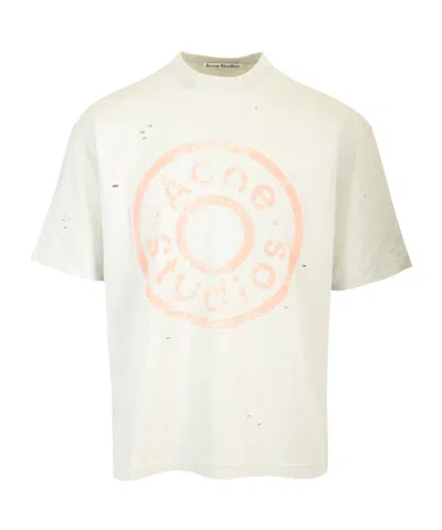 Acne Studios Short-sleeved T-shirt In White