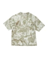 Acne Studios Exford U Camo Vintage Tee Concrete Grey Camo In White