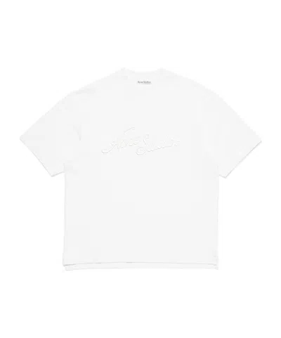 Acne Studios Short-sleeved T-shirt In White