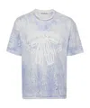 Acne Studios Plaster Print T-shirt In White