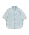 Acne Studios Denim Button-up Shirt - Relaxed Fit In White