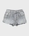 Acne Studios Shorts L'oeil Denim Printed Grå