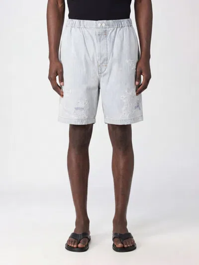 Acne Studios Shorts Men In Blue