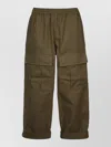 Acne Studios Shorts Multiple Pockets Rolled Cuffs Design In Green