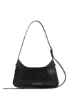 Acne Studios Mini Platt Crackled Leather Shoulder Bag