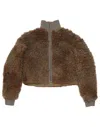 Acne Studios Shoulder Caps. In Brown