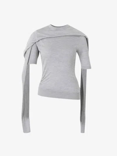 ACNE STUDIOS ACNE STUDIOS SILK LAYERED JERSEY