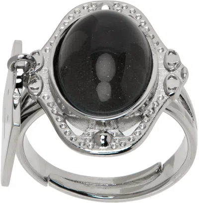 Acne Studios Silver Mood Stone Ring