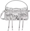 Acne Studios Silver Multipocket Micro Metallic Bag