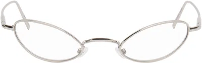 Acne Studios Silver Steel Glasses