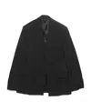 Acne Studios Single-breasted Blazer In Black