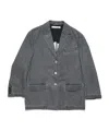 Acne Studios Shoulder Caps. In Gray