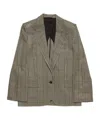 Acne Studios Single-breasted Jacket - Regular Fit In Multicolor