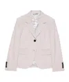Acne Studios Single-breasted Blazer In Neutral