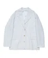 Acne Studios Single-breasted Blazer In White