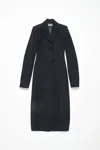 Acne Studios Single-breasted Coat In Black