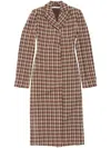 Acne Studios Single-breasted Coat In Brown