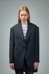 Acne Studios Single Breasted Jacket In Black