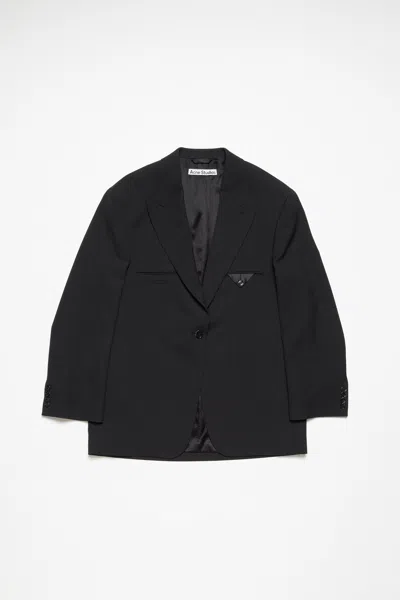 Acne Studios Single-breasted Jacket In Black