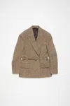 Acne Studios Suit In Brown,beige