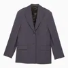 Acne Studios Single-breasted Jacket In Blend
