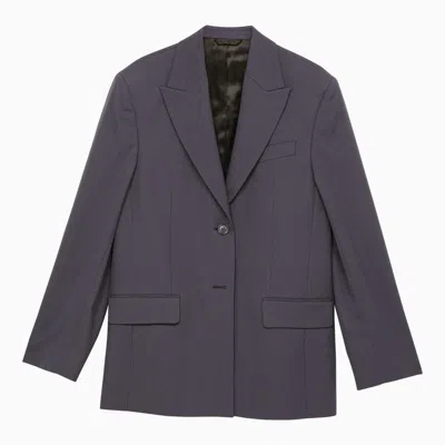 Acne Studios Single-breasted Jacket In Blend