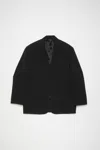 Acne Studios Double-breasted Jacket In Black