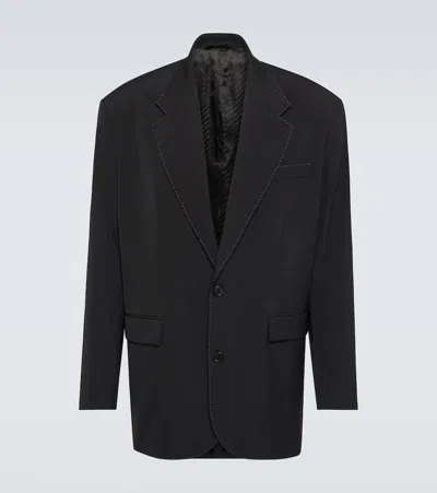 Acne Studios Single-breasted Suit Jacket In Black