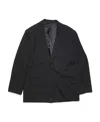 Acne Studios Single-breasted Wool Blazer In Black