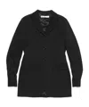 Acne Studios Single-breasted Wool-blend Blazer In Black