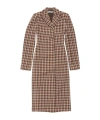 Acne Studios Single-breasted Coat In Brown
