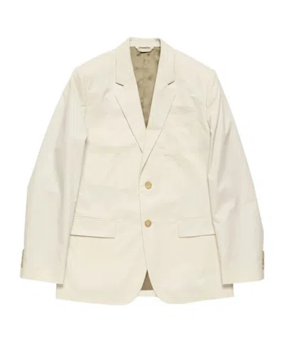 Acne Studios Single-breasted Suit Jacket In White