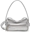 Acne Studios Sivler Camero Party Bag In Silver