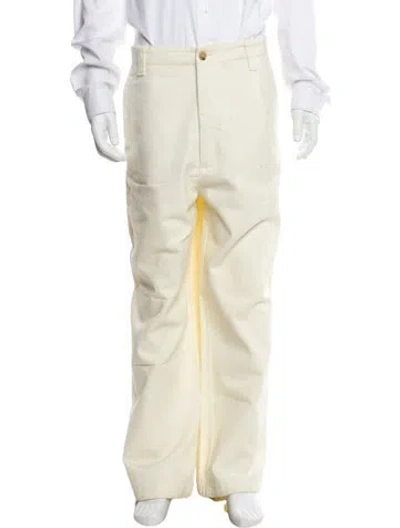 Pre-owned Acne Studios Ski Pants In Yellow