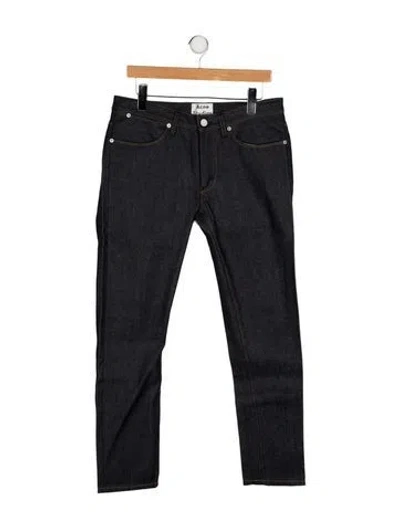 Pre-owned Acne Studios Skinny Jeans In Black
