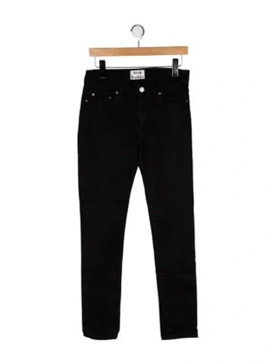 Pre-owned Acne Studios Skinny Jeans In Black