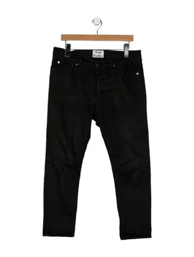 Pre-owned Acne Studios Skinny Jeans In Black