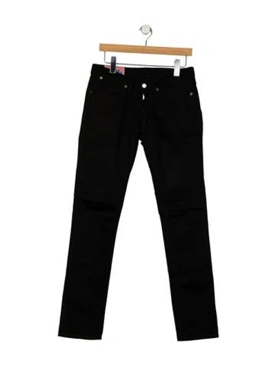 Pre-owned Acne Studios Skinny Jeans In Black