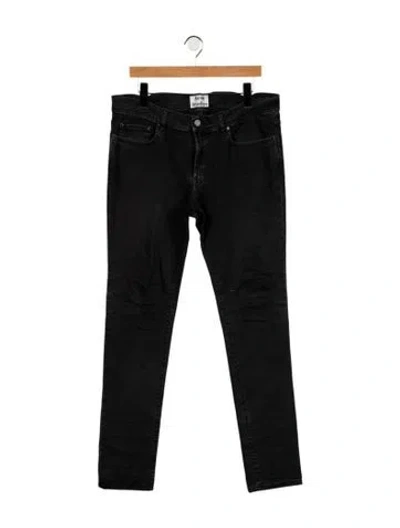 Pre-owned Acne Studios Skinny Jeans In Black
