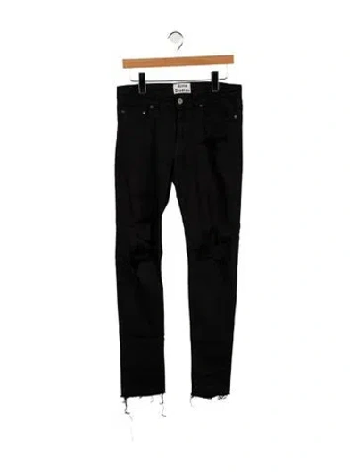Pre-owned Acne Studios Skinny Jeans In Black