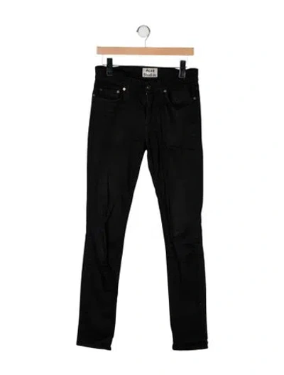 Pre-owned Acne Studios Skinny Jeans In Black