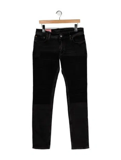 Pre-owned Acne Studios Skinny Jeans In Black