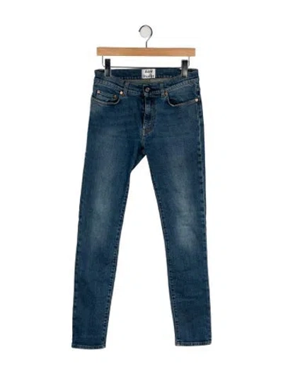 Pre-owned Acne Studios Skinny Jeans In Blue