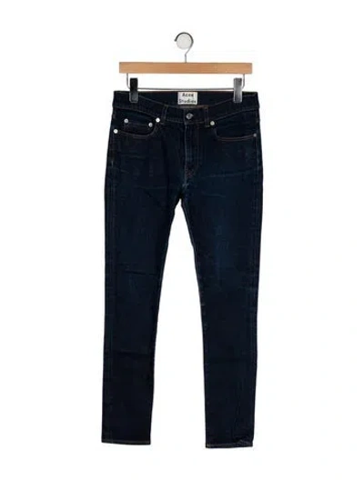 Pre-owned Acne Studios Skinny Jeans In Blue