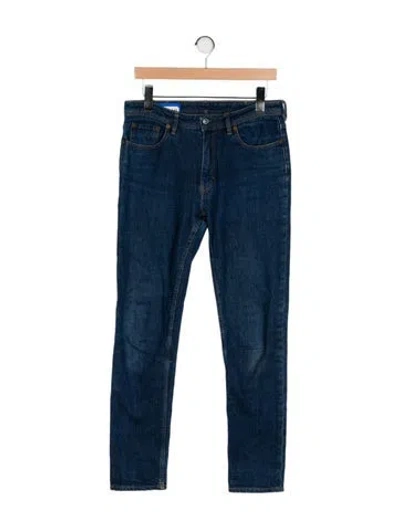 Pre-owned Acne Studios Skinny Jeans In Blue