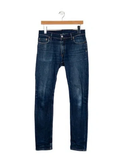 Pre-owned Acne Studios Skinny Jeans In Blue
