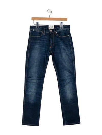 Pre-owned Acne Studios Skinny Jeans In Blue
