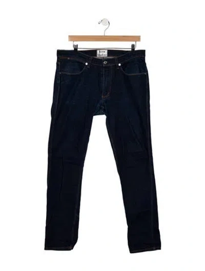 Pre-owned Acne Studios Skinny Jeans In Blue