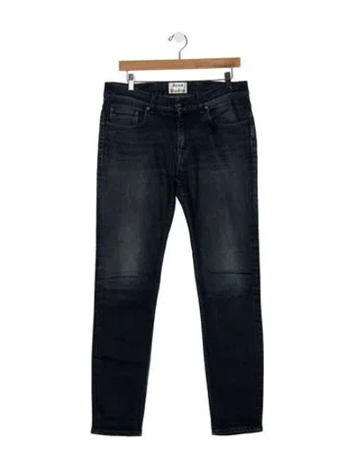 Pre-owned Acne Studios Skinny Jeans In Blue