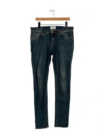 Pre-owned Acne Studios Skinny Jeans In Blue